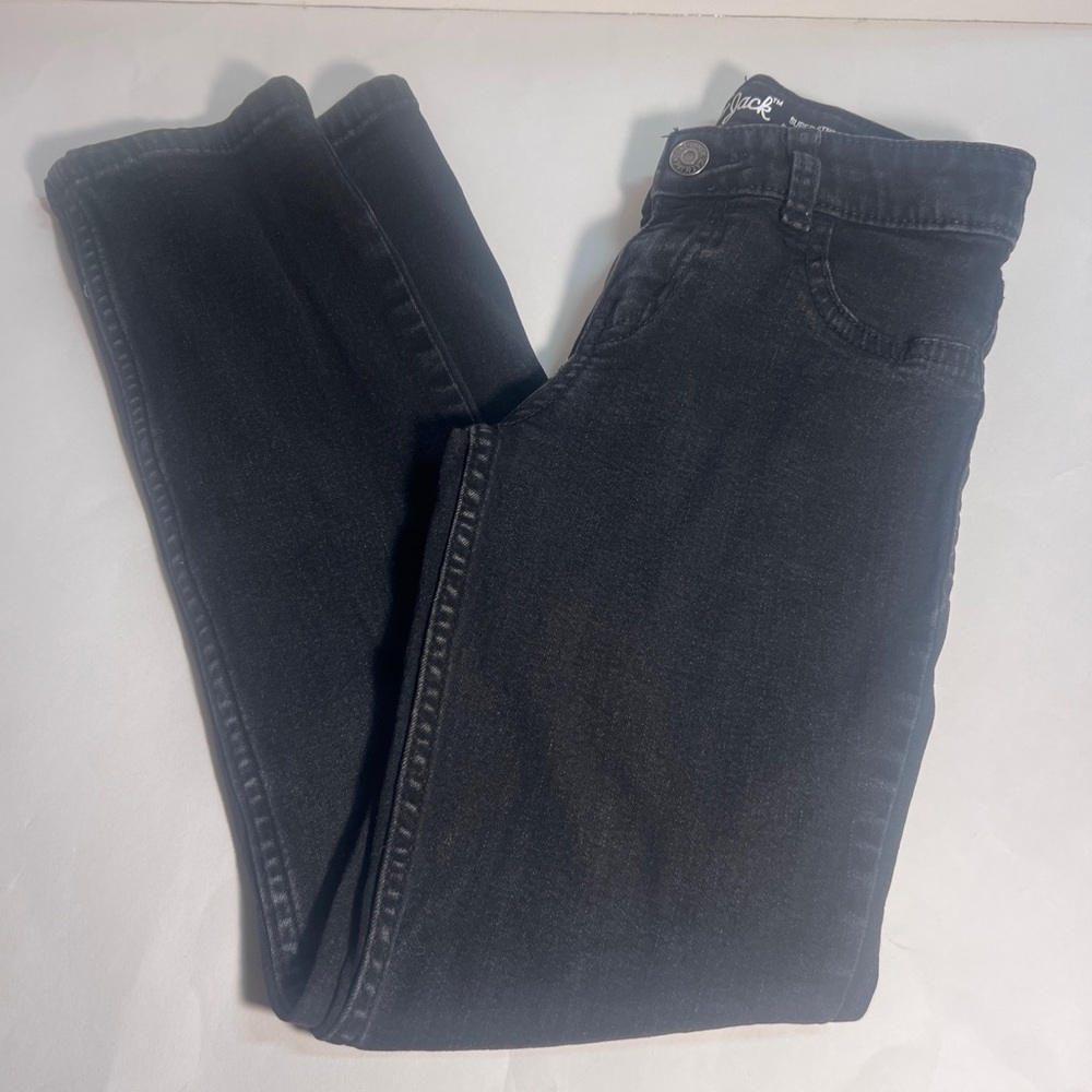 Cat And Jack Jegging Black Super Stretch Jean Girls Size 8